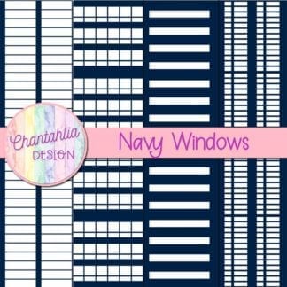 free navy windows digital papers