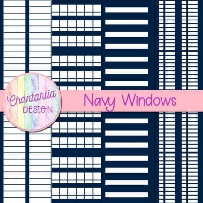 free navy windows digital papers