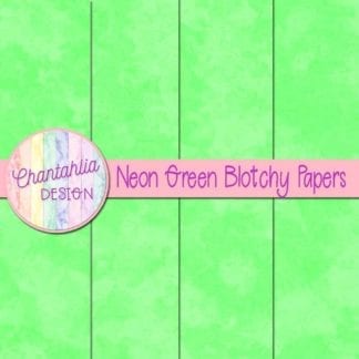free neon green blotchy digital papers