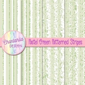 free pastel green patterned stripes digital papers