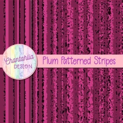 free plum patterned stripes digital papers