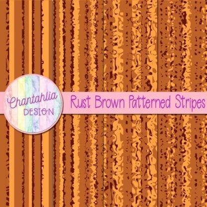 free rust brown patterned stripes digital papers
