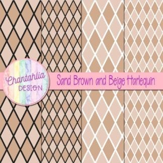 free sand brown and beige harlequin digital papers