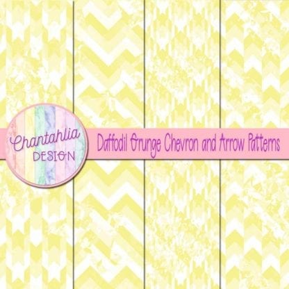 daffodil grunge chevron and arrow patterns