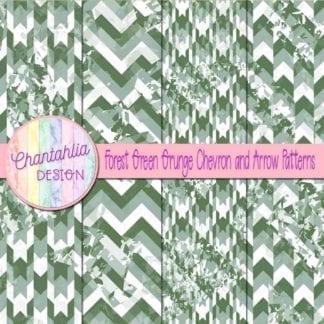 forest green grunge chevron and arrow patterns
