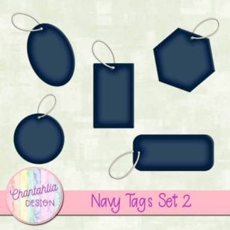 navy tags