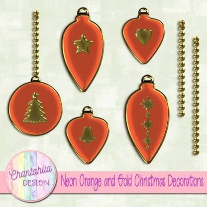 christmas decorations design elements