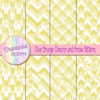 olive grunge chevron and arrow patterns