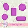 Free Purple Tags