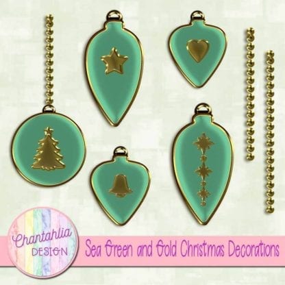 christmas decorations design elements