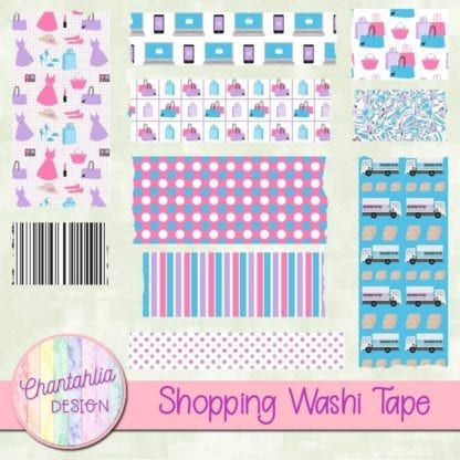 shopping washi tape