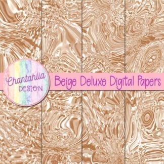 beige deluxe digital papers