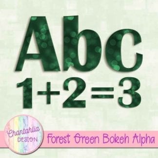 forest green bokeh alpha