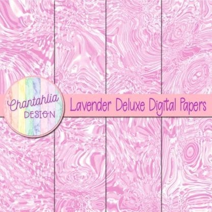 lavender deluxe digital papers