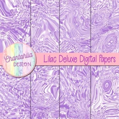 lilac deluxe digital papers