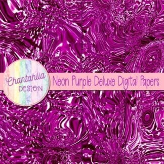 neon purple deluxe digital papers