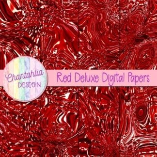 red deluxe digital papers