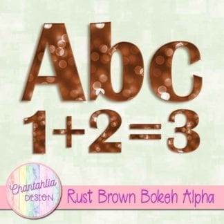 rust brown bokeh alpha