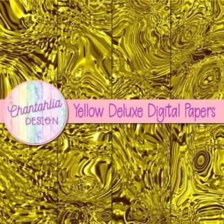 yellow deluxe digital papers