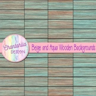 free beige and aqua wood digital paper backgrounds