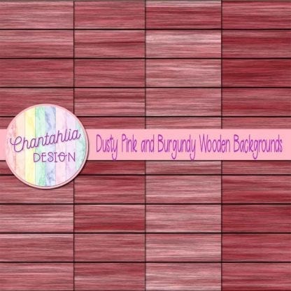 free dusty pink and burgundy wood digital paper backgrounds