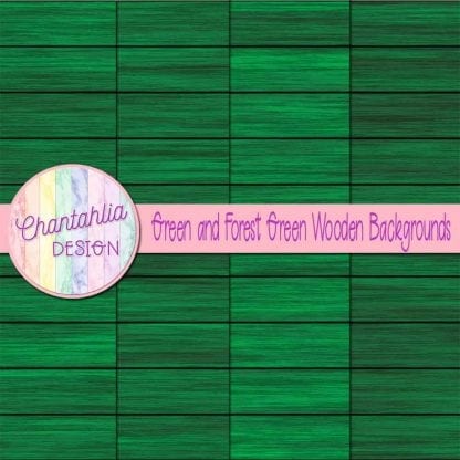 green and forest green wooden backgrounds