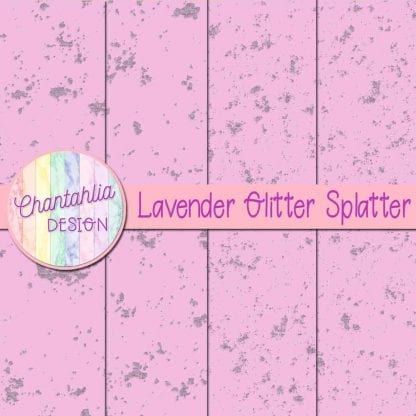 glitter splatter digital papers