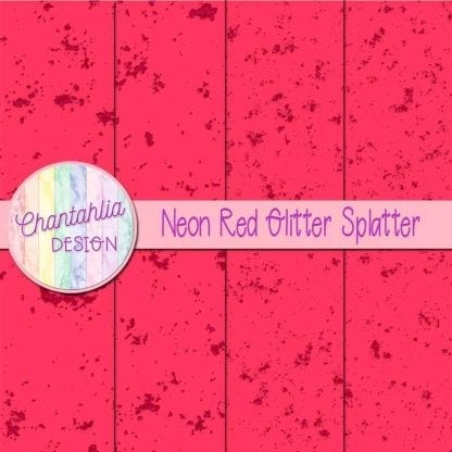 glitter splatter digital papers