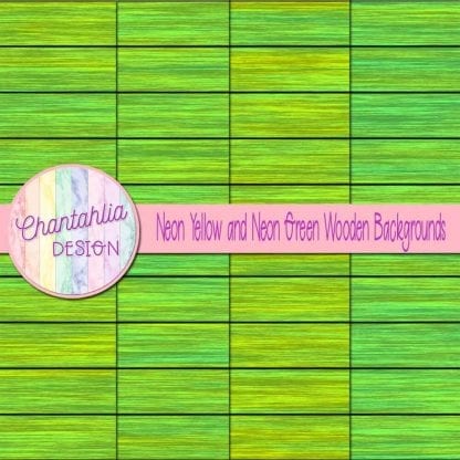neon yellow and neon green wooden backgrounds
