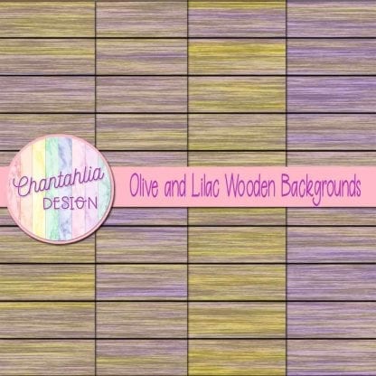 olive and lilac wooden backgrounds
