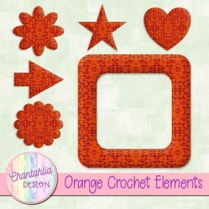 Free crochet elements / embellishments