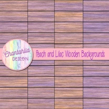 peach and lilac wooden backgrounds