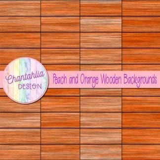 peach and orange wooden backgrounds