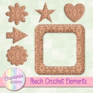 Free crochet elements / embellishments