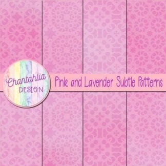 pink and lavender subtle patterns