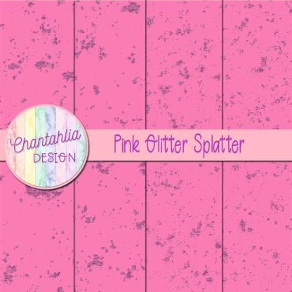 glitter splatter digital papers.