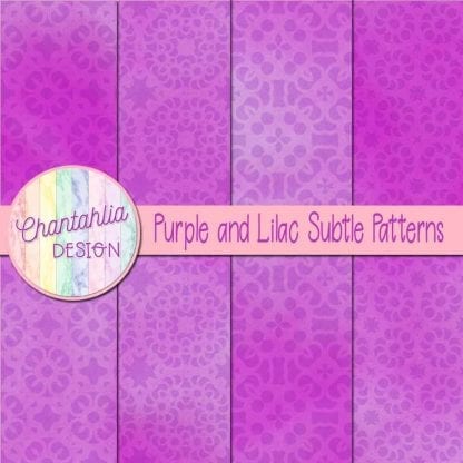 purple and lilac subtle patterns