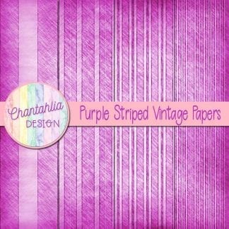 free purple striped vintage papers