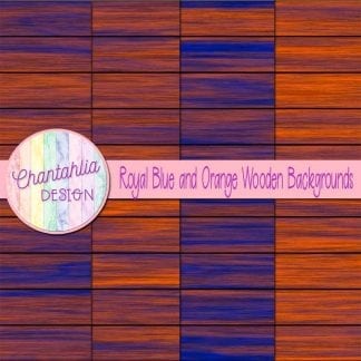 royal blue and orange wooden backgrounds