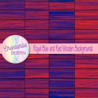 royal blue and red wooden backgrounds