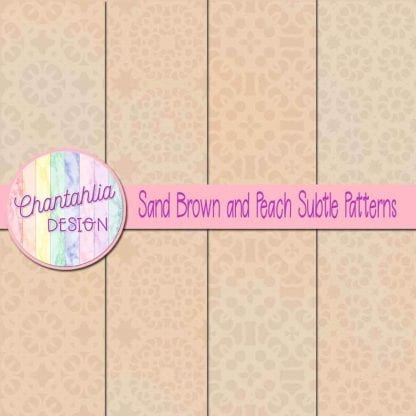 sand brown and peach subtle patterns