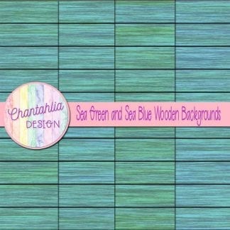 sea green and sea blue wooden backgrounds