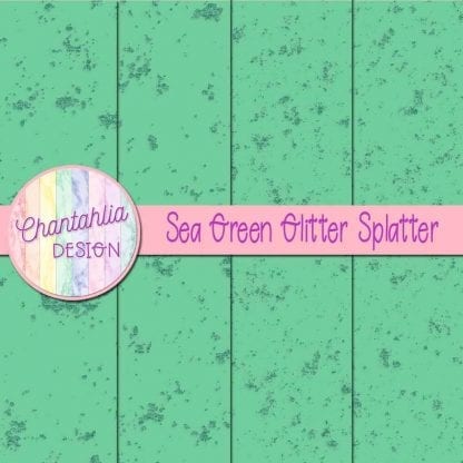 glitter splatter digital papers