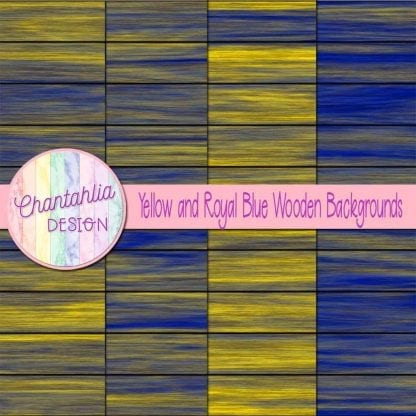 yellow and royal blue wooden backgrounds