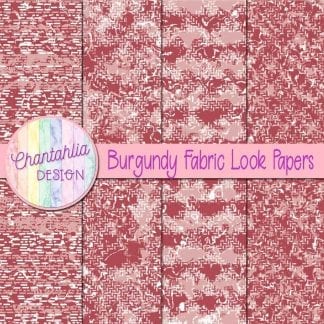 burgundy fabric look papers