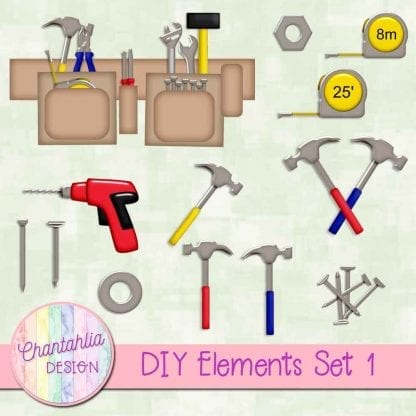 free design elements in a DIY theme