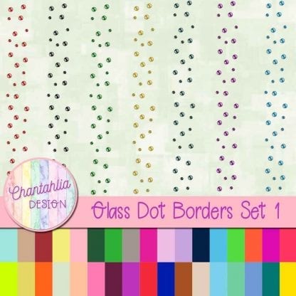 dot border design elements