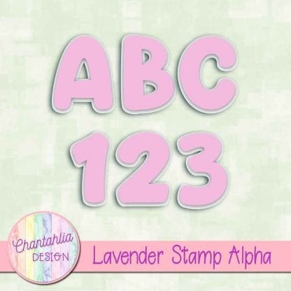 lavender stamp alpha