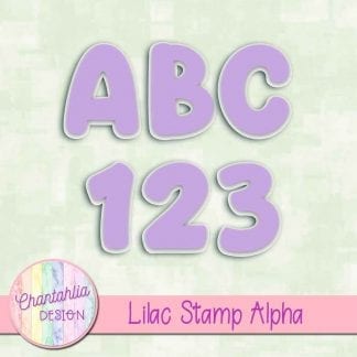 lilac stamp alpha