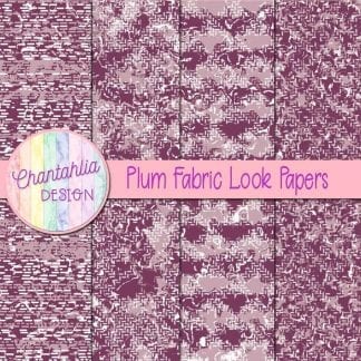plum fabric look papers